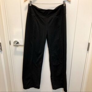 PRANA Sz M Straight Leg Loungewear Workout Yoga Pants  w/ Key & Back Pockets